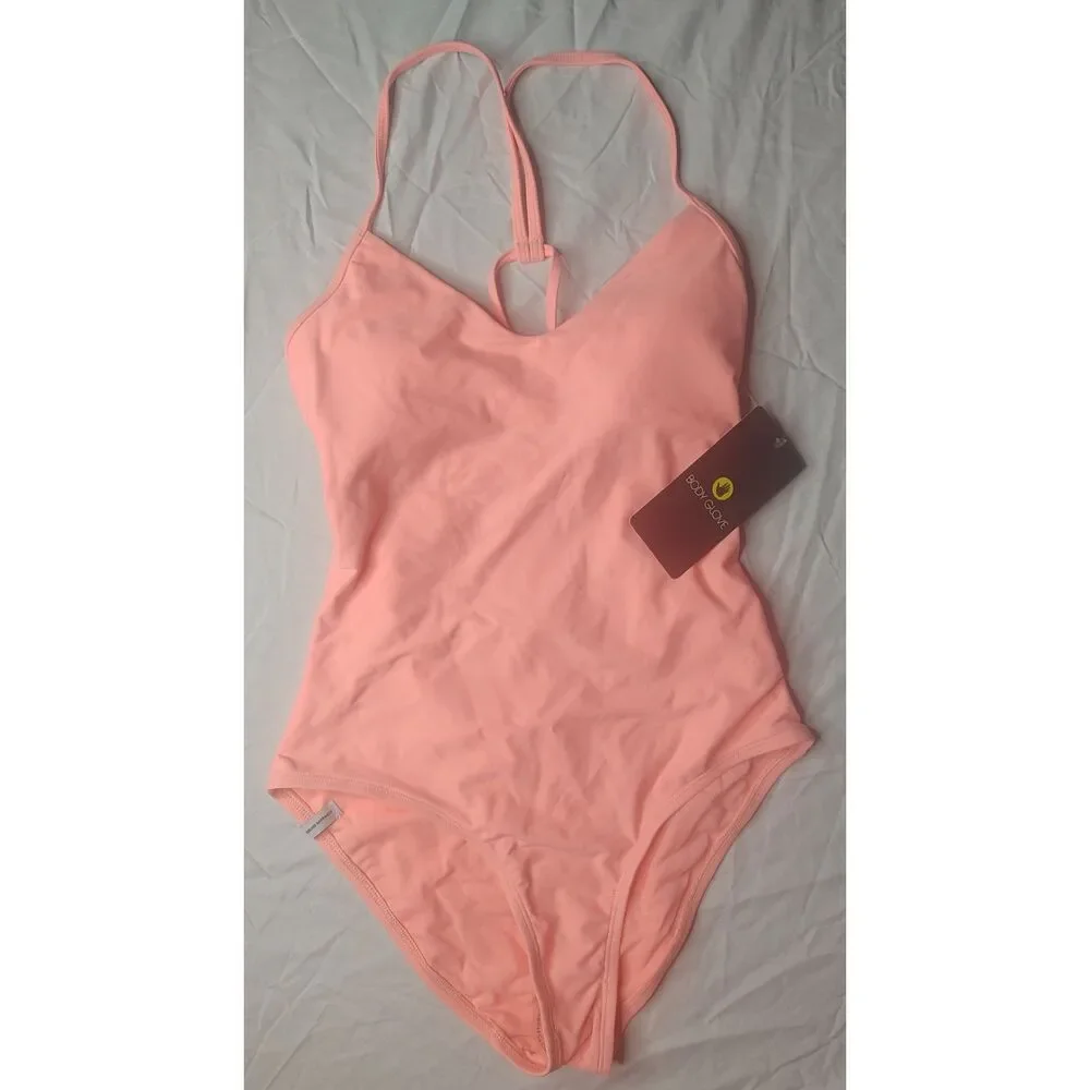NWT Body Glove Smoothies Sandbar One-Piece Swimsuit Size XS Coral 39506362 Surf - Picture 2 of 12